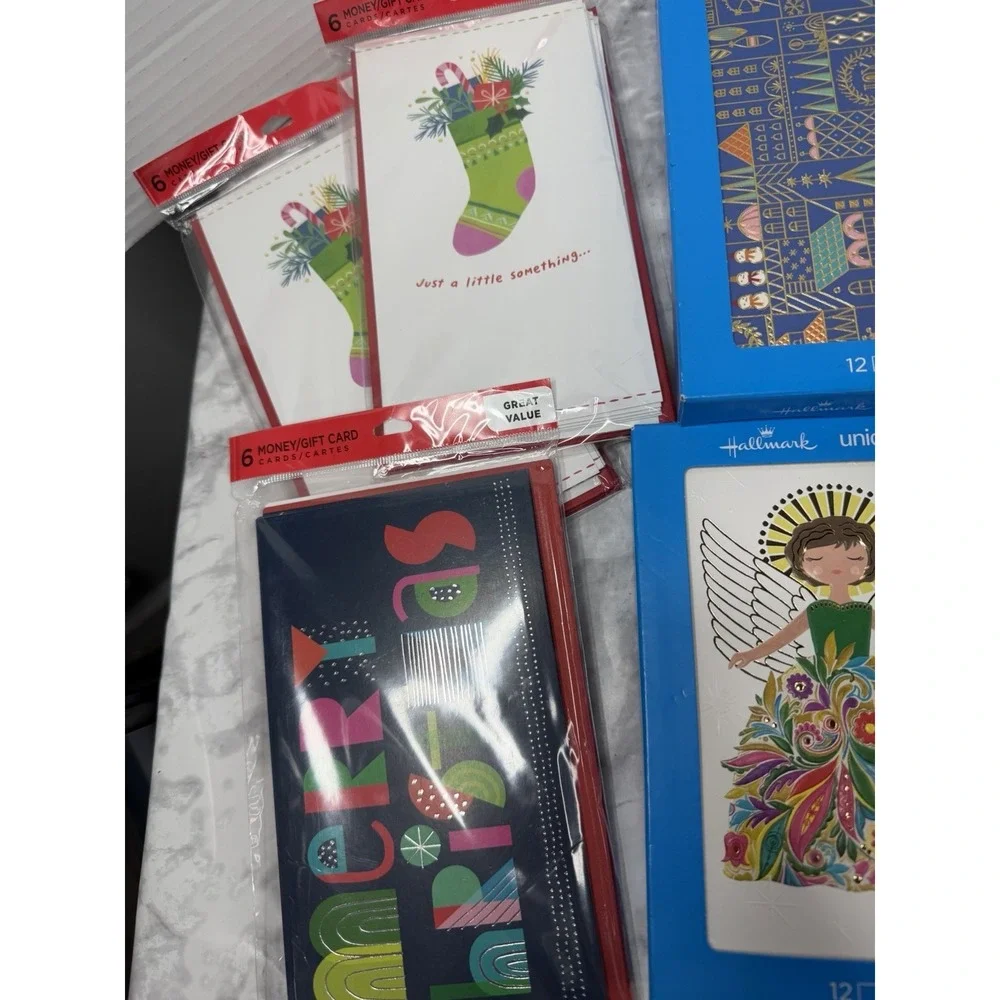 Hallmark Boxed Christmas Card Lot New Sealed Lot Of 18 Boxes/packs